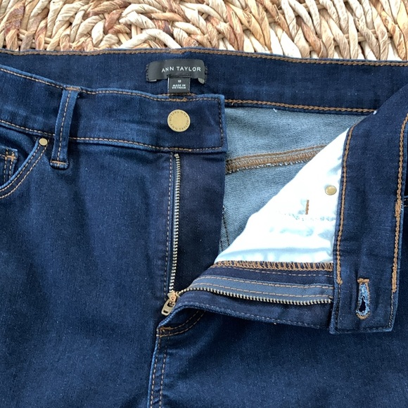 Ann Taylor Dark Wash Slim Boot - Picture 11 of 13